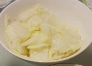 ◎簡単早い♪大根の塩麹&わさび漬け レシピ・作り方